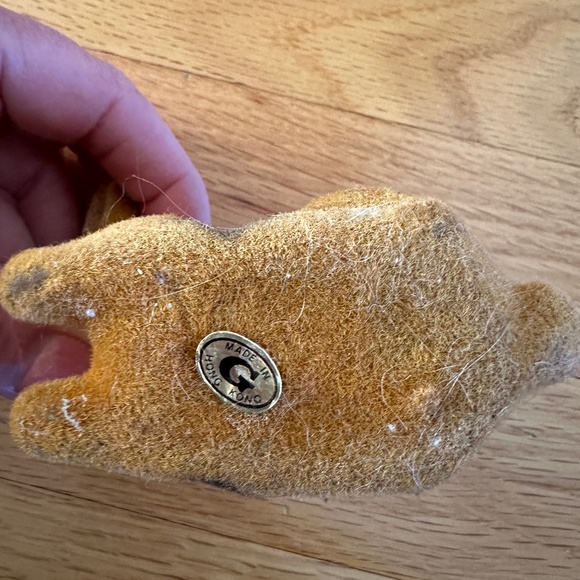 Vintage Flocked Deer Two Fawns - Picture 7 of 16